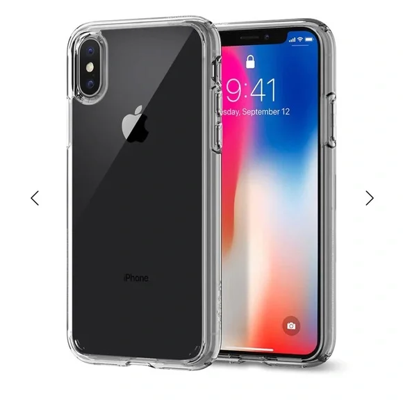 Spigen clear iPhone XS / X case - Picture 3 of 3